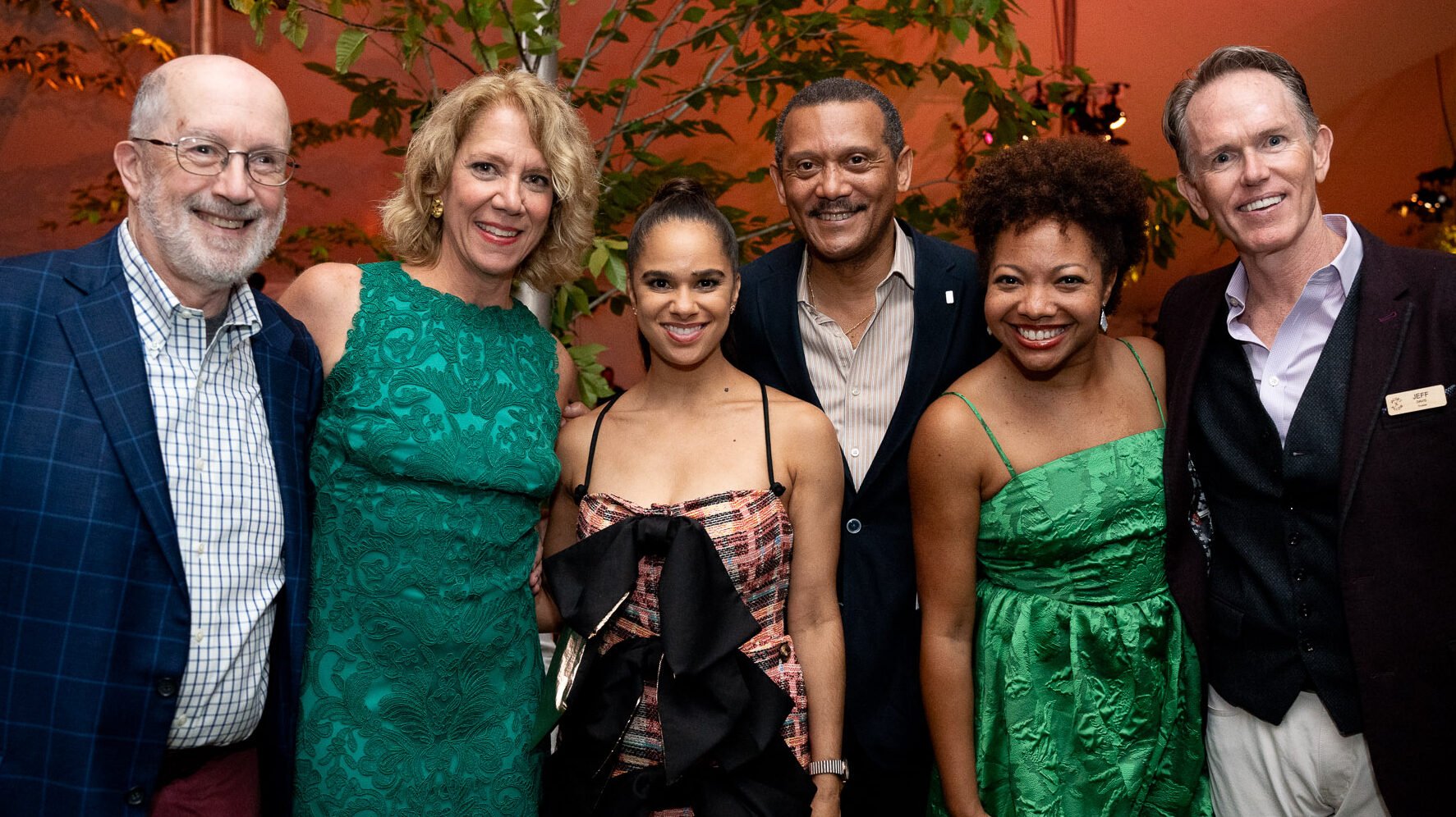 A photo of Executive and Artistic Director, dancer Misty Copeland, Board members, and others at the Summer 23 Gala.